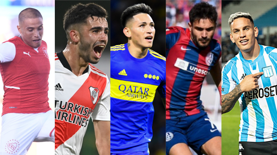 Los jugadores mas destacados de la Liga Argentina