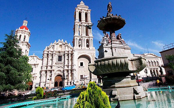 Ciudad de Saltillo en Coahuila