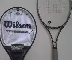 Raqueta de tenis Wilson Titanium