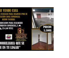 VENDO CASA IDEAL PARA TALLER MECANICO EN RUBIO EXCELENTE UBICACION