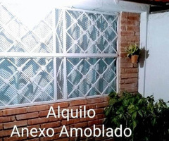 Alquilo Anexo Amoblado en el Este de Barquisimeto, por semanas o temporada corta.
